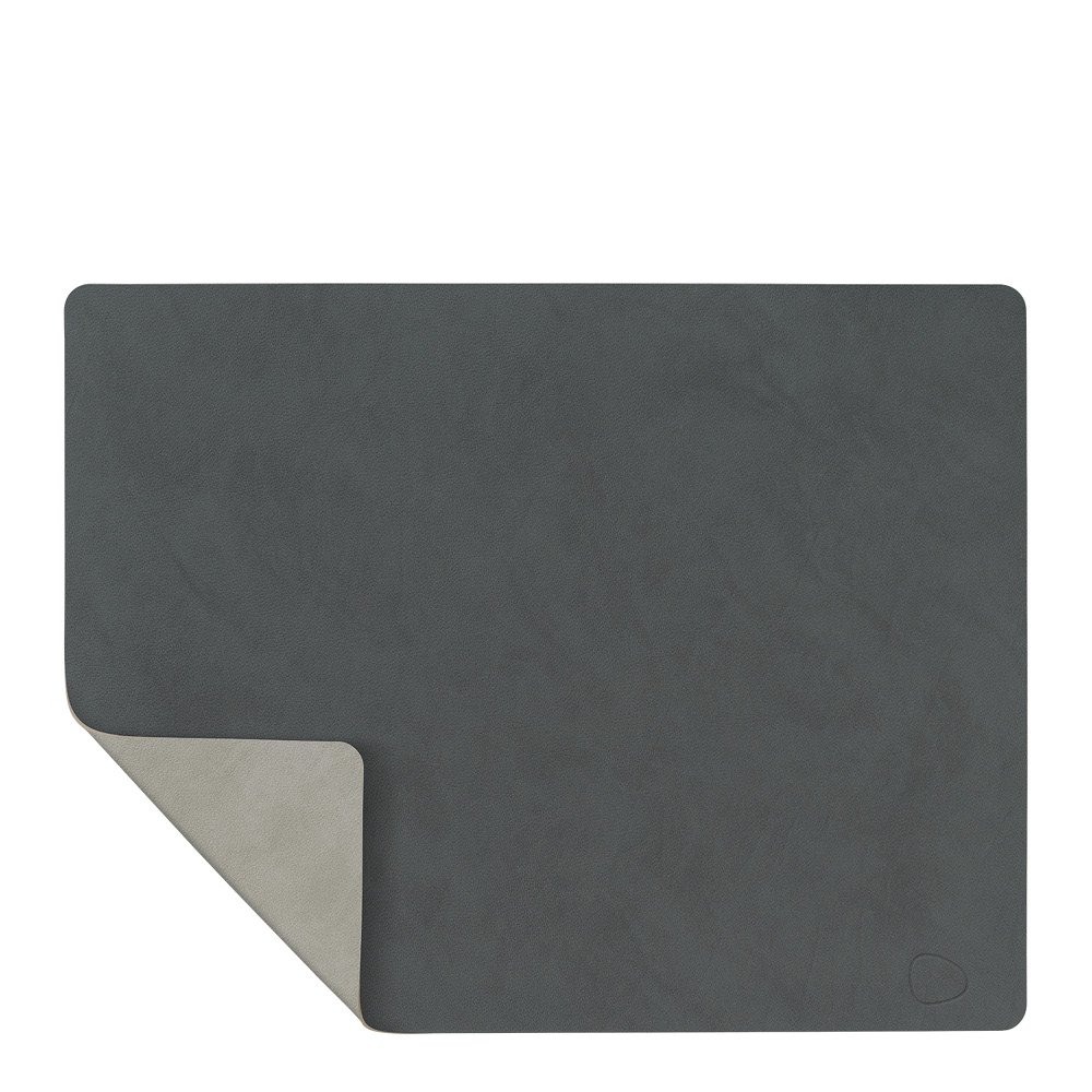 LIND DNA  Square Nupo Pöytätabletti kaksipuolinen 35x45 cm Anthracite/Light Grey
