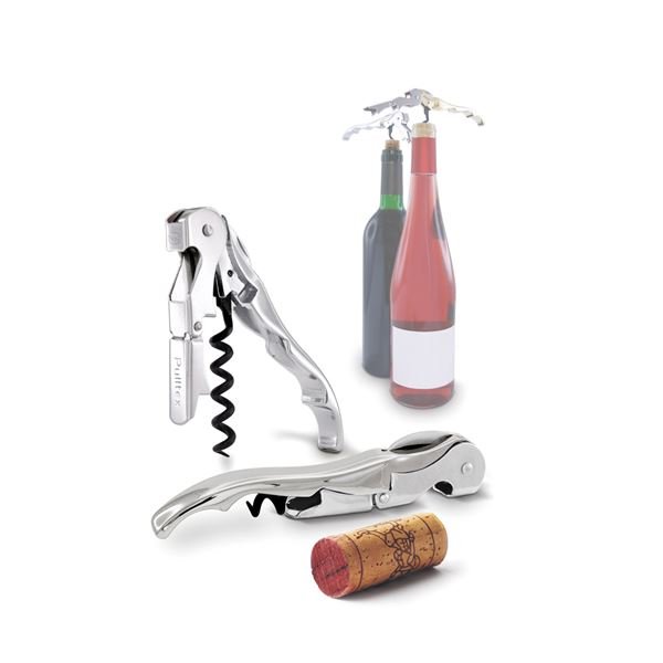 Pulltex Pulltaps Classic Viinipullonavaaja Hopea