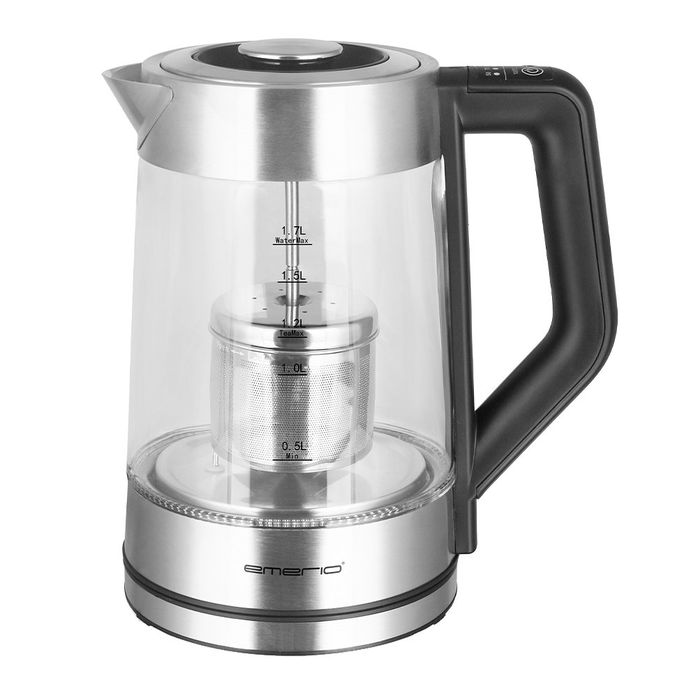 EMERIO  Emerio Johdoton Vedenkeitin teesiivilällä 1,7 L