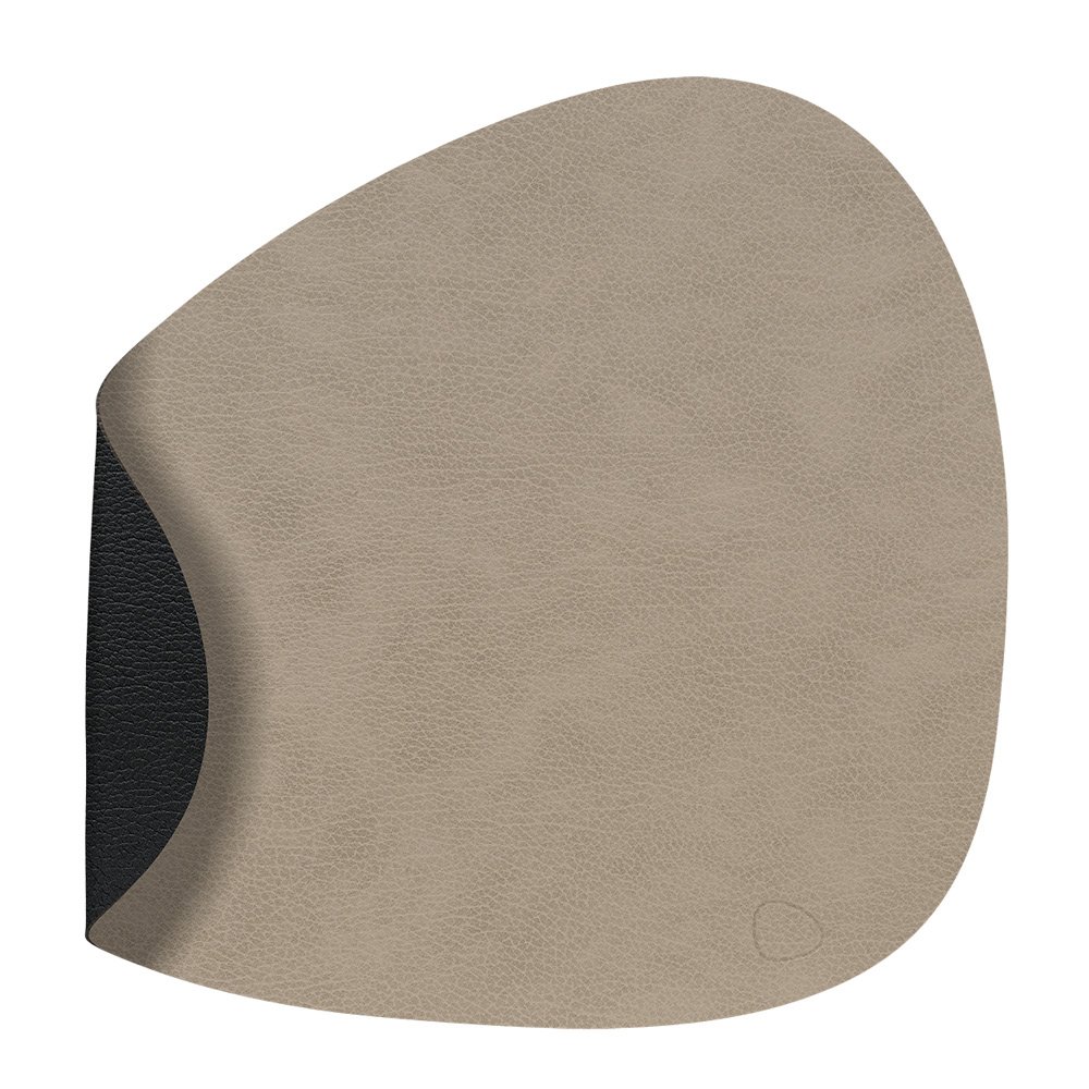 LIND DNA  Curve Bull Pöytätabletti kaksipuolinen 37x44 cm Warm Grey/Black