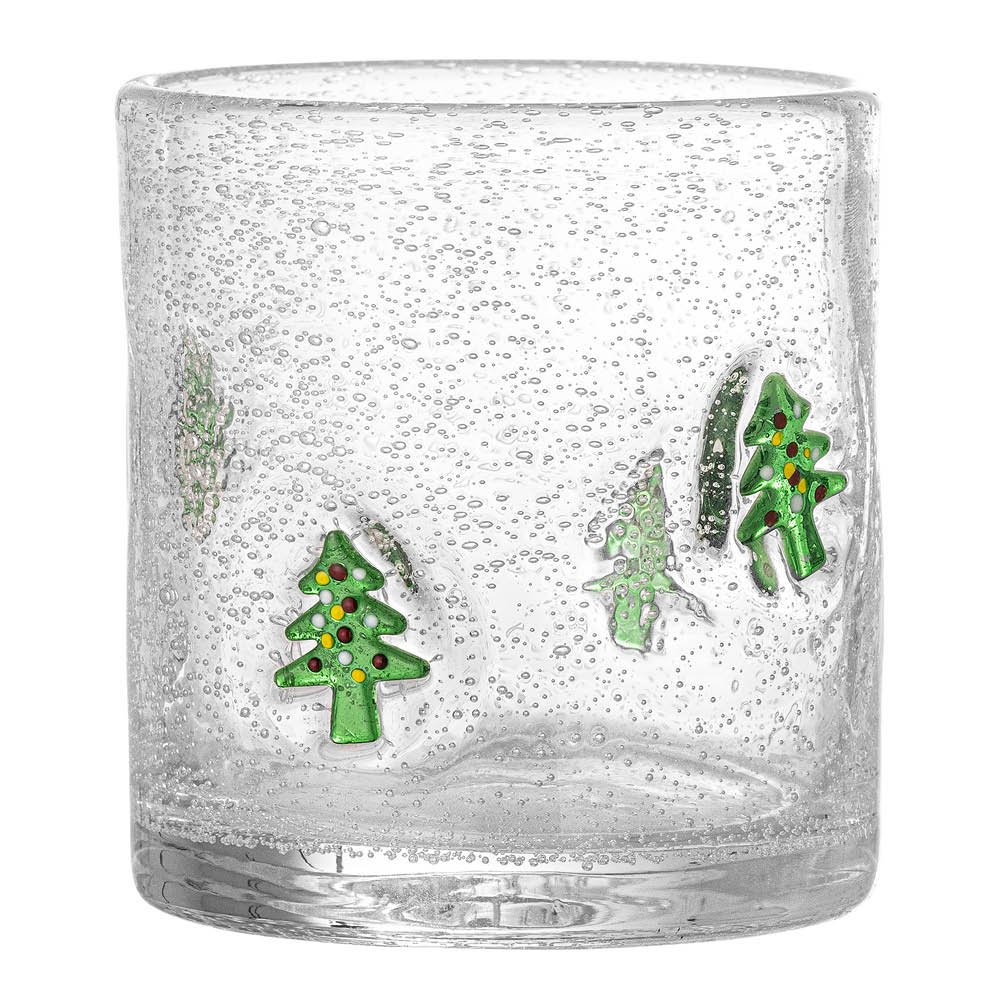 Bloomingville  Debra juomalasi 37 cl joulukuusi