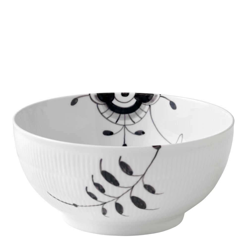 Royal Copenhagen  Black Fluted Mega Kulho 3,1 L