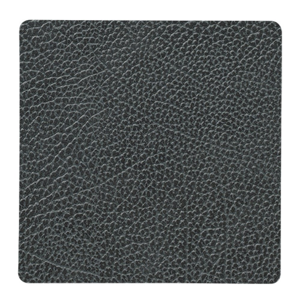 LIND DNA  Square Hippo Lasinalunen 10x10 cm Black/Anthracite