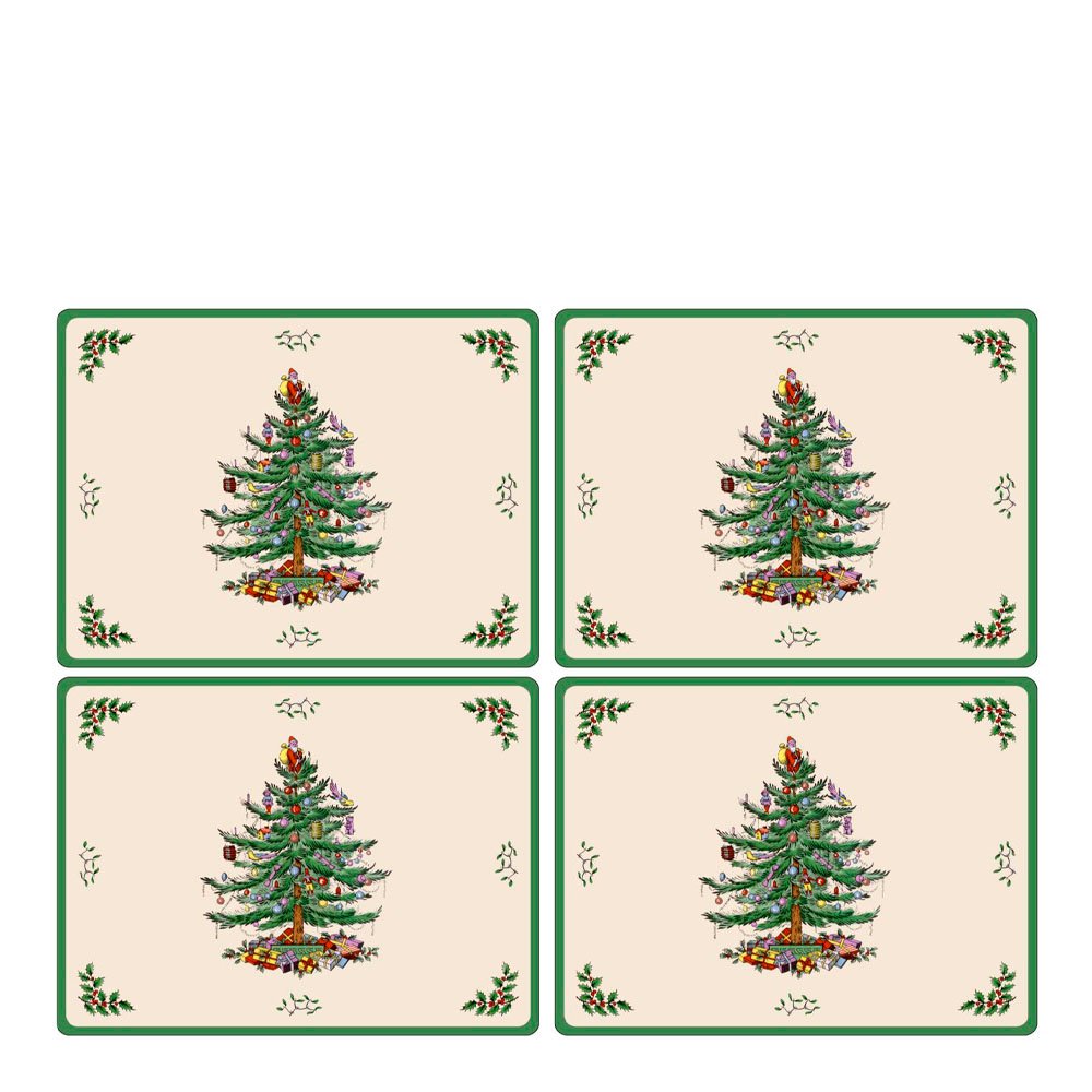 Pimpernel  Christmas Tree Pöytätabletti 30x40 cm 4 kpl