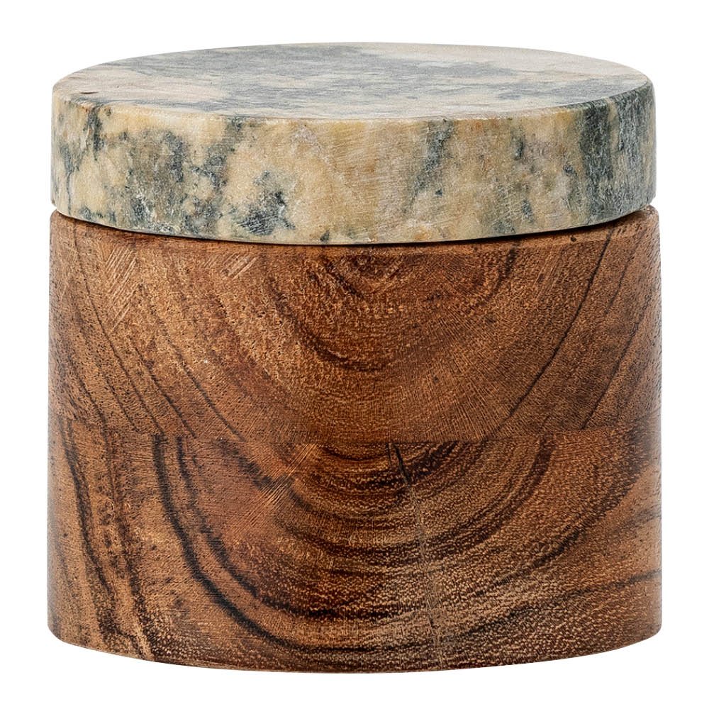 Bloomingville  Lisanne Purkki kannella 7x6,5 cm Luonnonväri