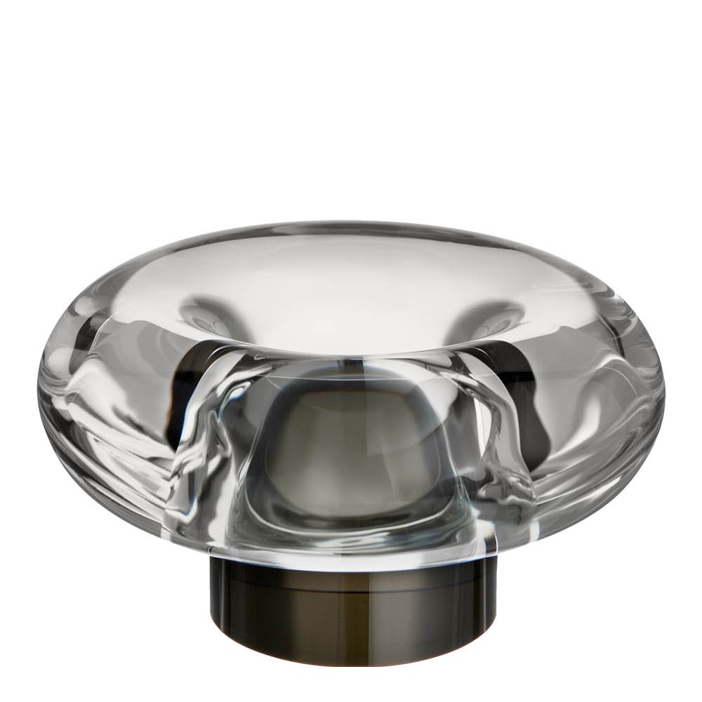 Kosta Boda  Orion Kynttilälyhty 6,3 cm Harmaa