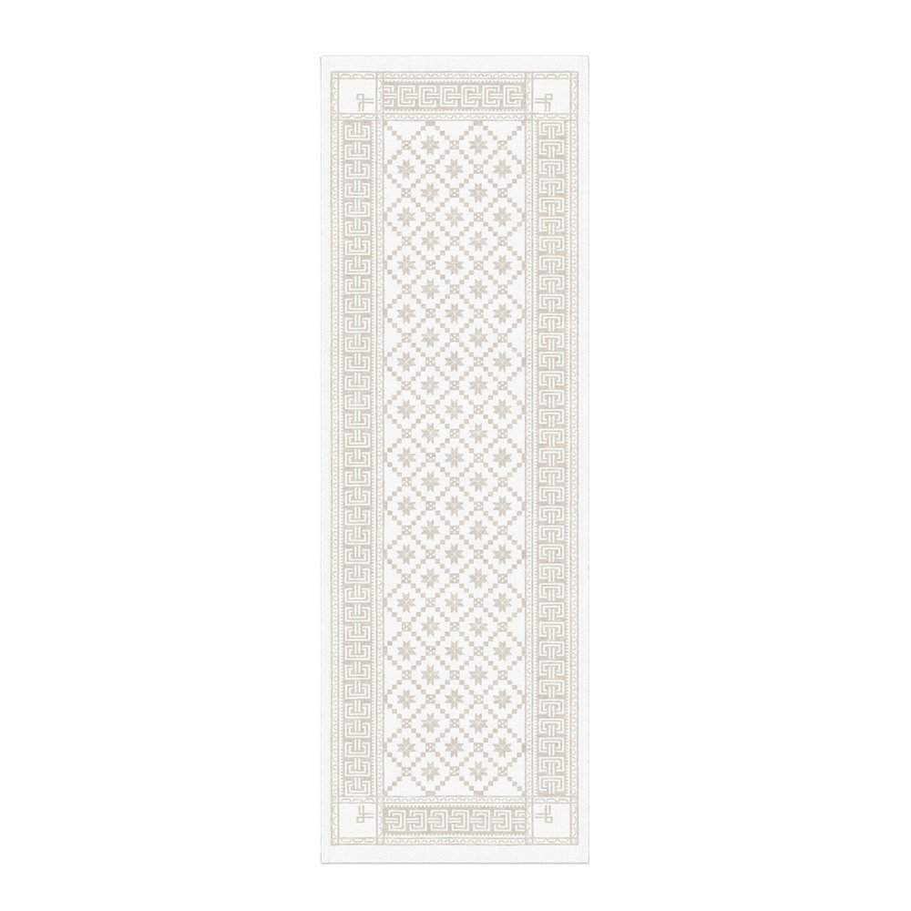 Ekelund  Åttebladrose Kaitaliina 50x150 cm Beige