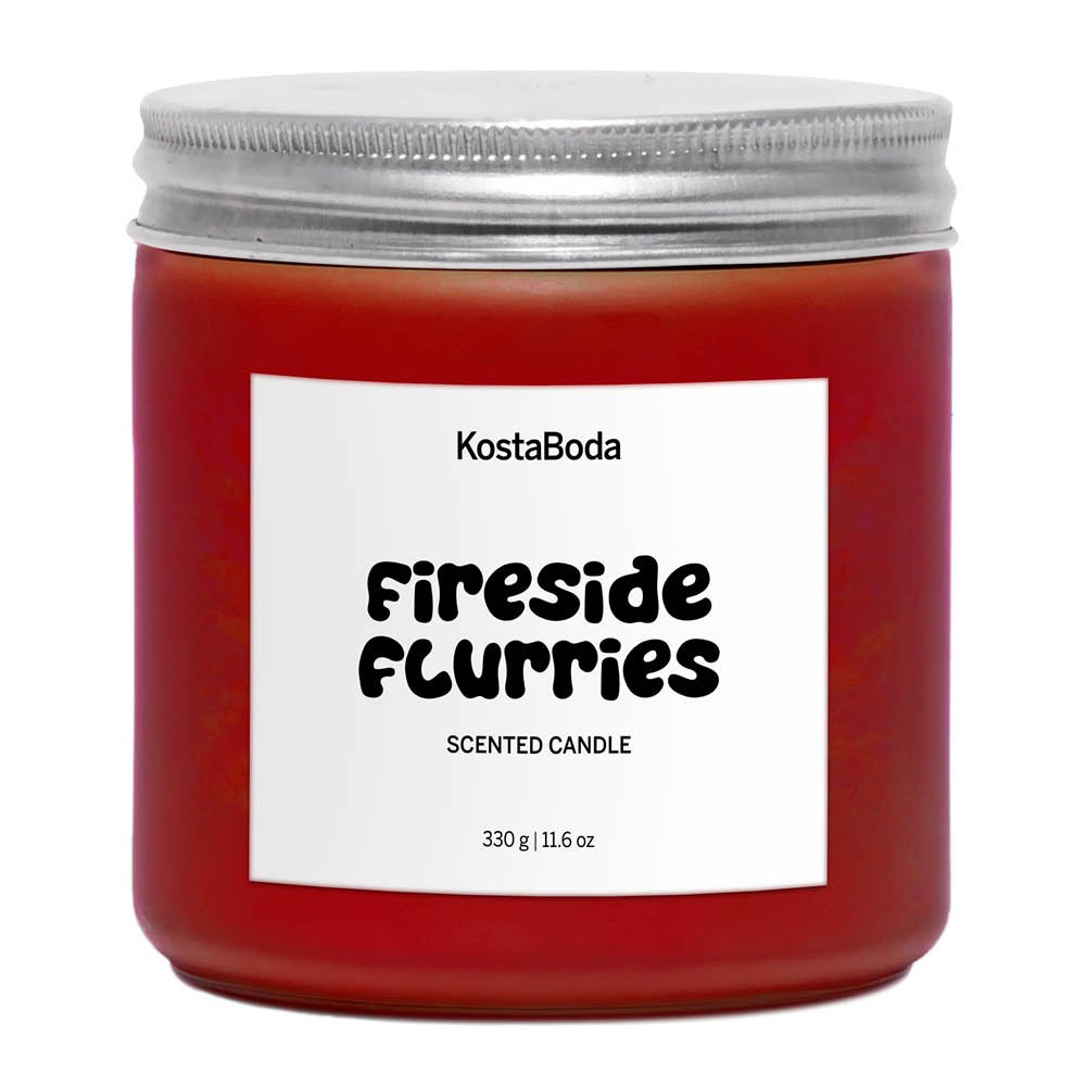 Kosta Boda  Mind TUoksukynttilä 10 cm Fireside flurries