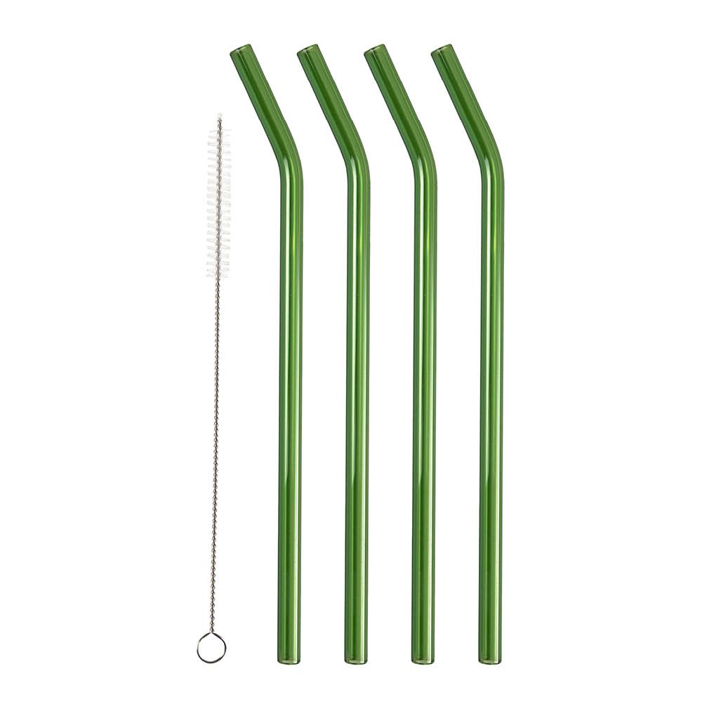 Lyngby  Lasinen Pilli 21,5 cm 4 kpl Vihreä