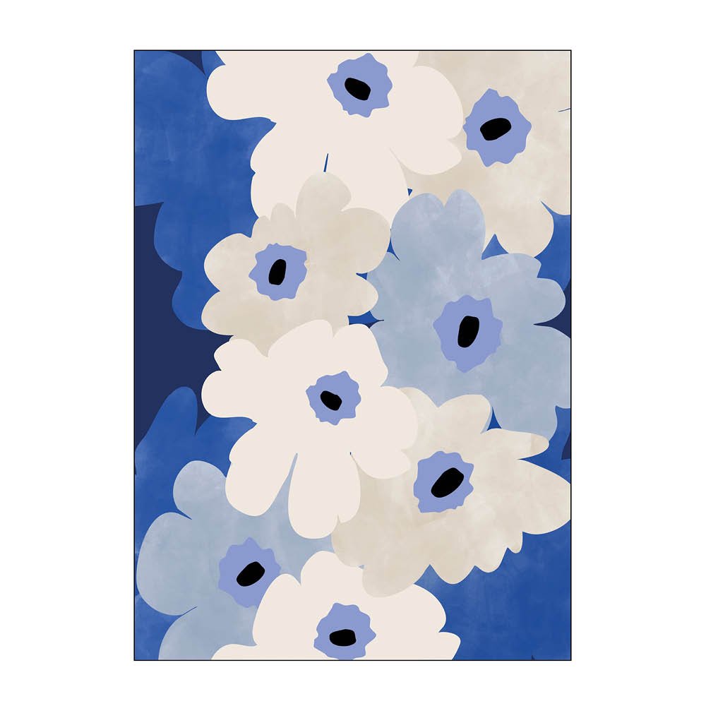 Poster & Frame  Elena Ristova Juliste 50x70 cm 3x4 Aspectratio indigo39