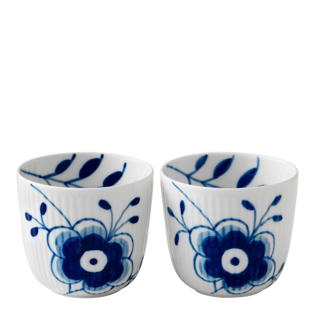 Royal Copenhagen Blue Fluted Mega Kynttilälyhty 2 kpl