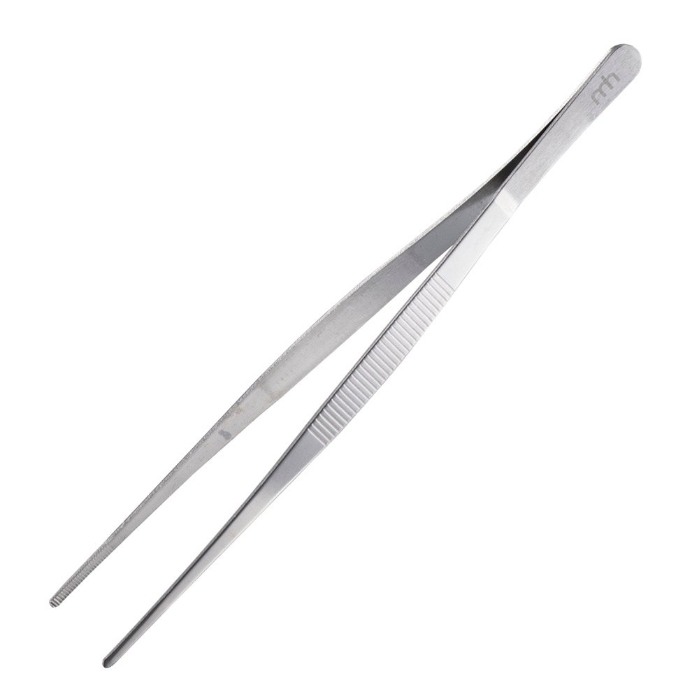 Modern House  Basis Ruokapinsetit 25 cm Harjattu teräs