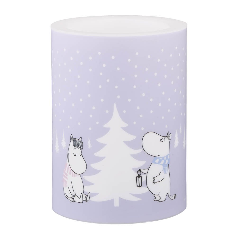 Muurla  Muumi LED Pöytäkynttilä Lumipyry 10 cm