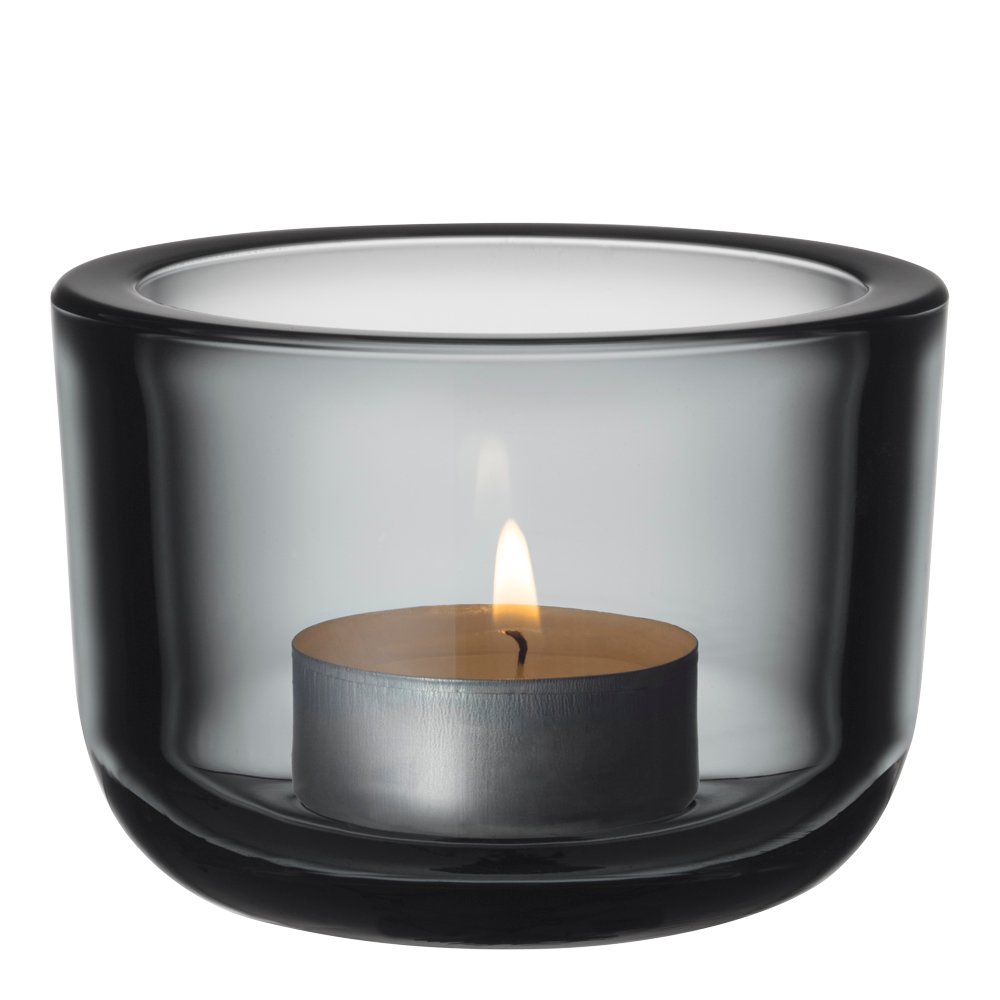 iittala  Valkea Kynttilälyhty 6 cm Harmaa