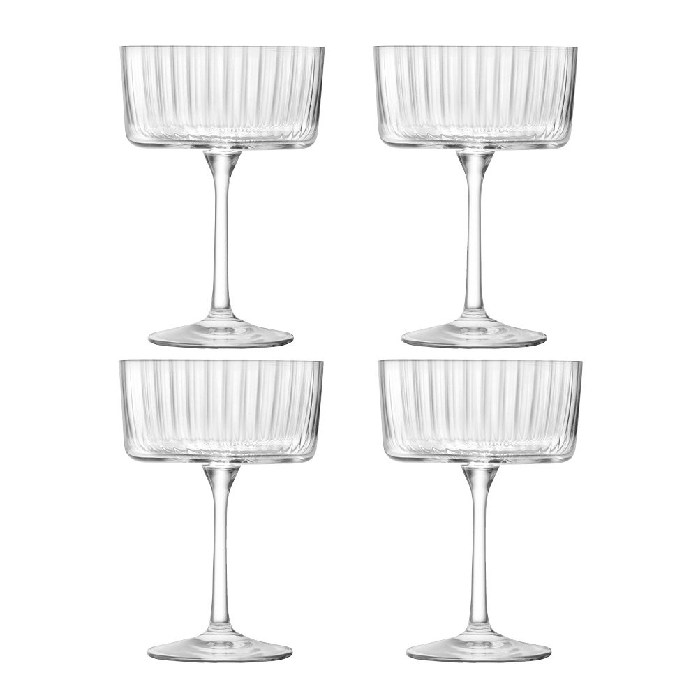 LSA International  Gio Line Samppanjalasi 23 cl 4 kpl