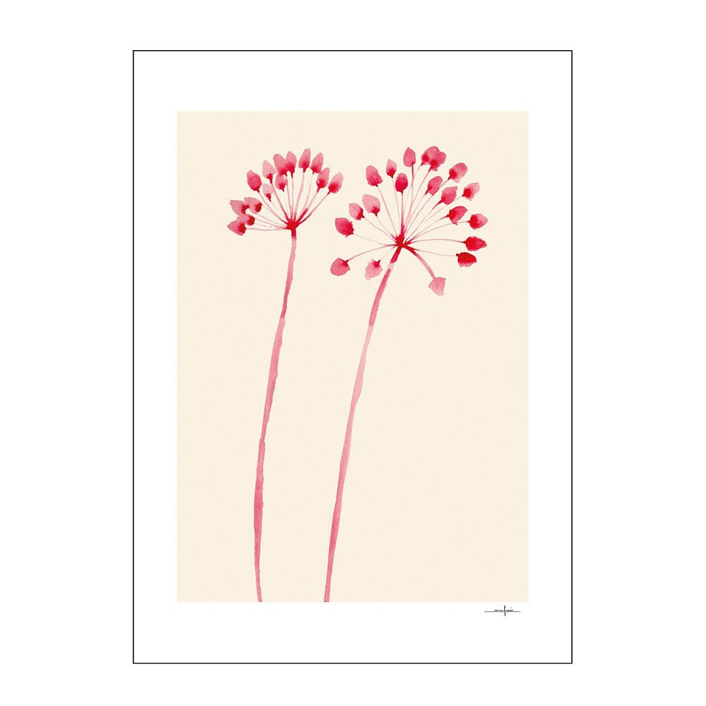 Poster & Frame  The Poster Club x Ana Frois Juliste 30x40 cm Flowers 02
