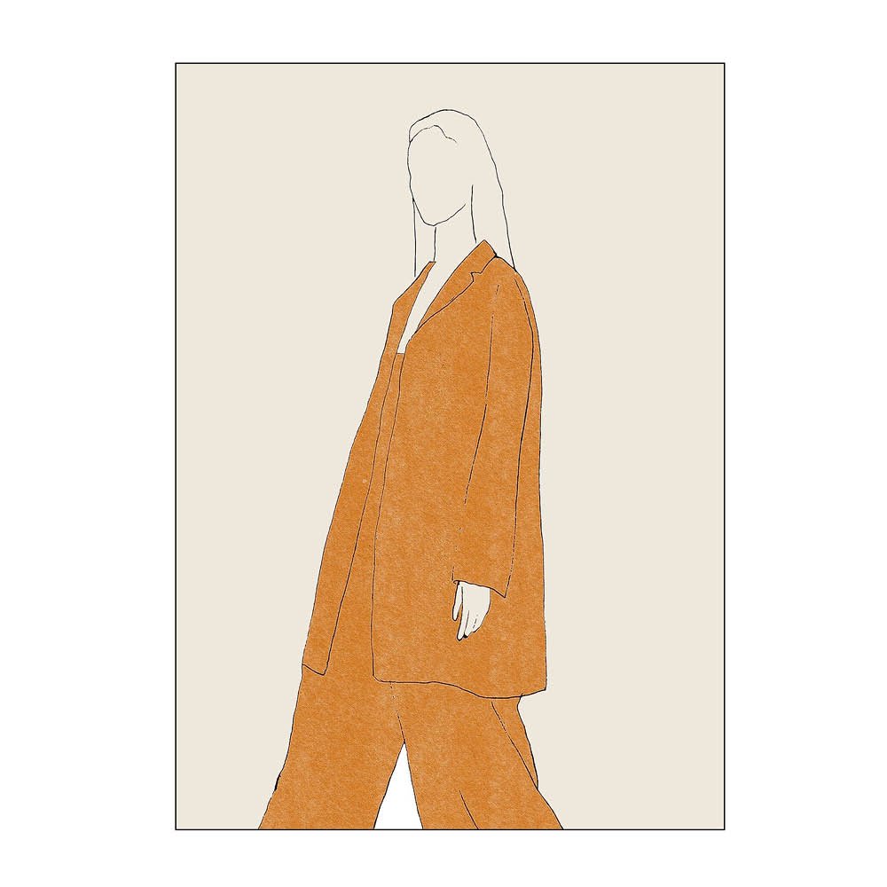 Poster & Frame  The Poster Club x Chloe Purpero Johnson Juliste 30x40 cm Comfy suit
