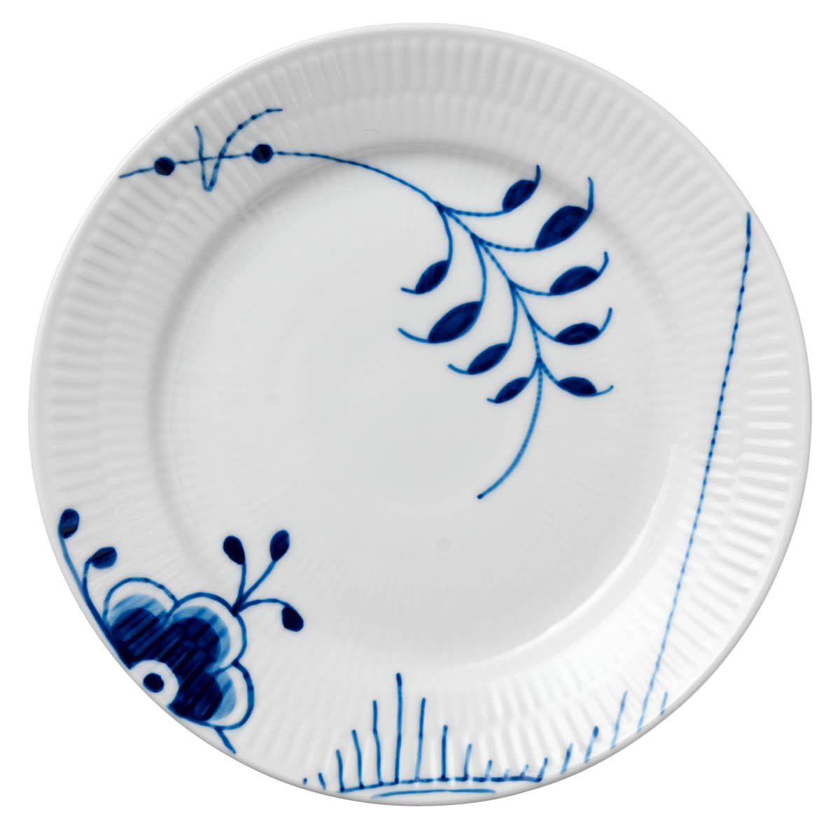 Royal Copenhagen  Blue Fluted Mega Lautanen 19 cm