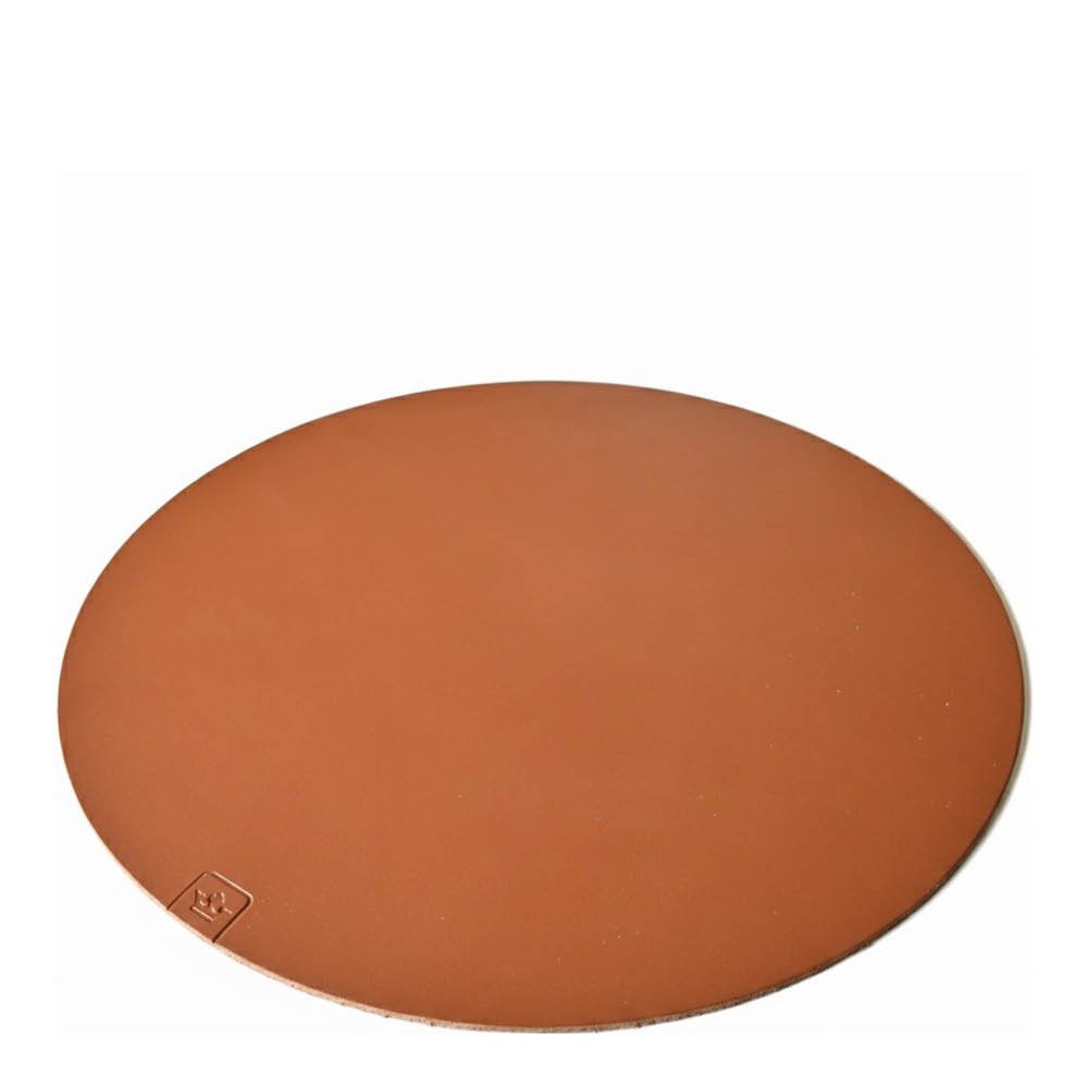 Nordan Home Nahkainen Pöytätabletti 35 cm Tummanruskea