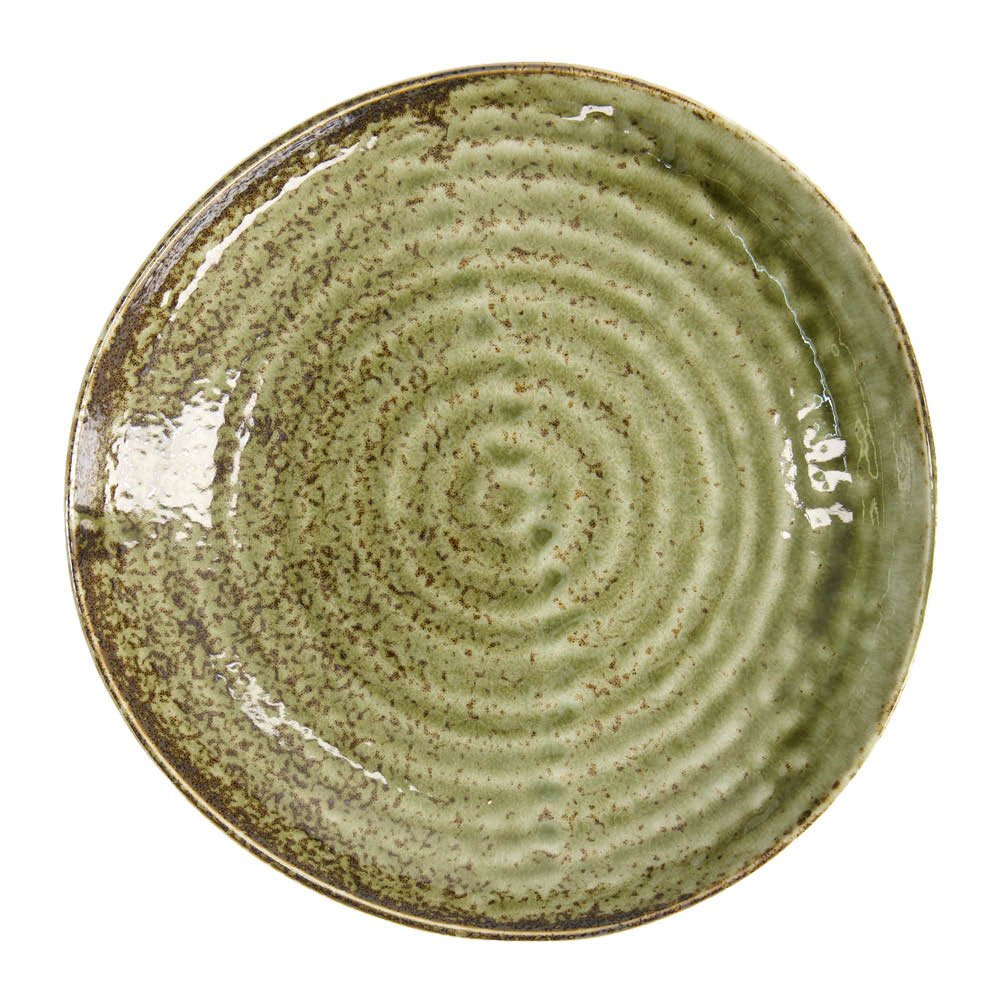 Tokyo Design Studio  Shinryoku Kolmikulmainen lautanen 22,7 cm Vihreä