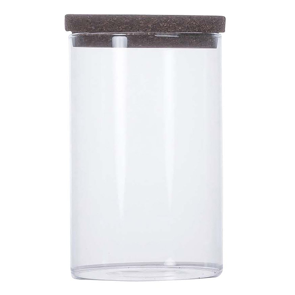 Sagaform  Nature Säilytyspurkki 1 L Kirkas/Ruskea