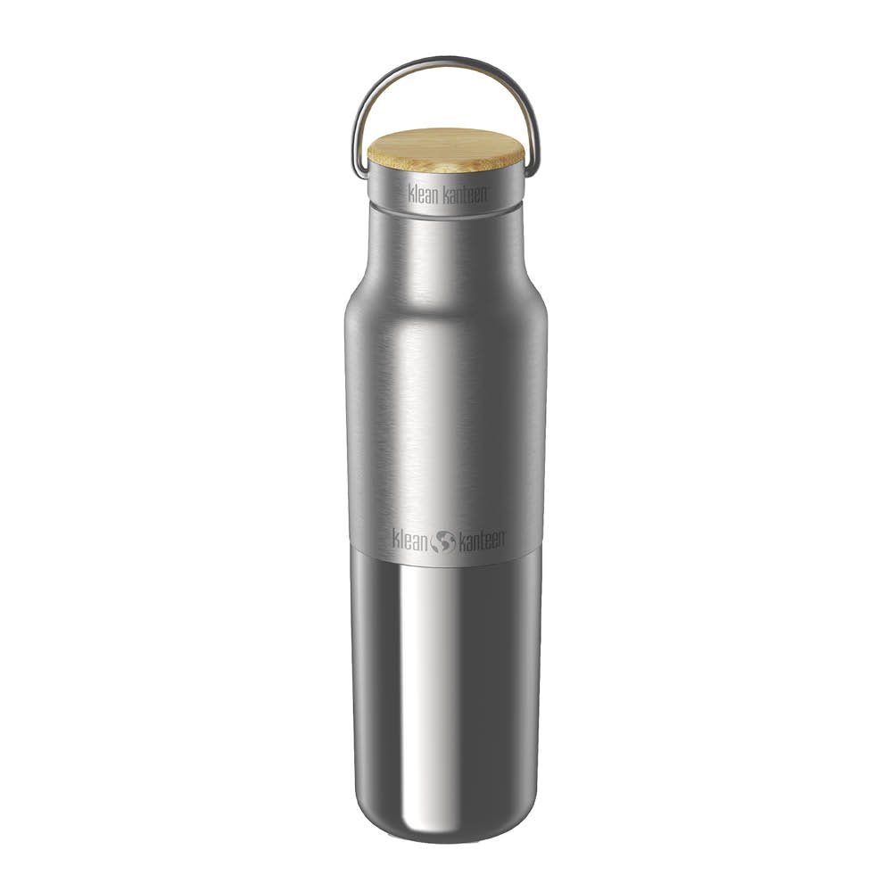 Klean Kanteen  Insulated Reflect Termospullo 0,35 L Bambu/Harjattu teräs