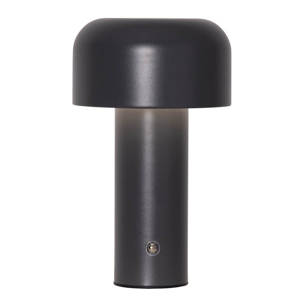 Star Trading  Bobby pöytälamppu 80301 21,5 cm harmaa