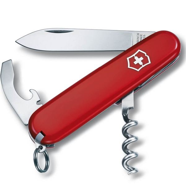 Victorinox  Waiter Blister Linkkuveitsi 84mm Punainen