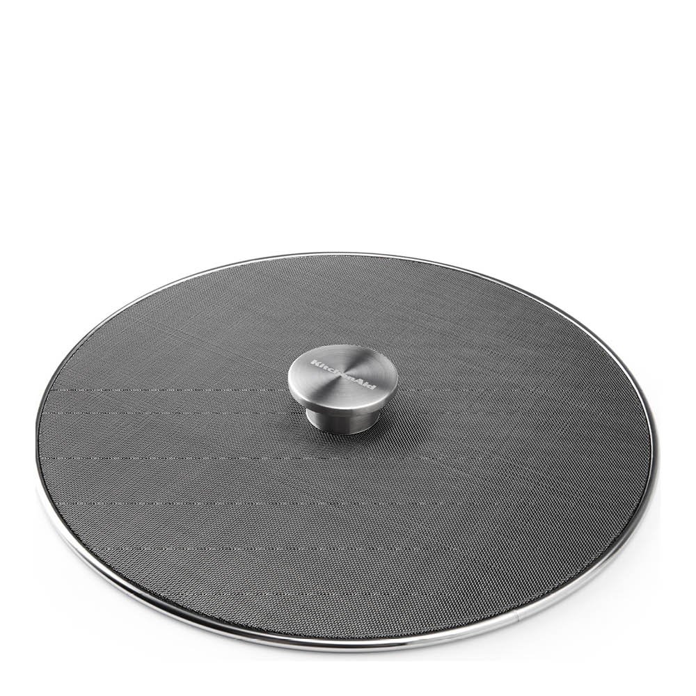 KitchenAid  KitchenAid Roiskesuoja paistinpannuun 33 cm Ruostumaton teräs