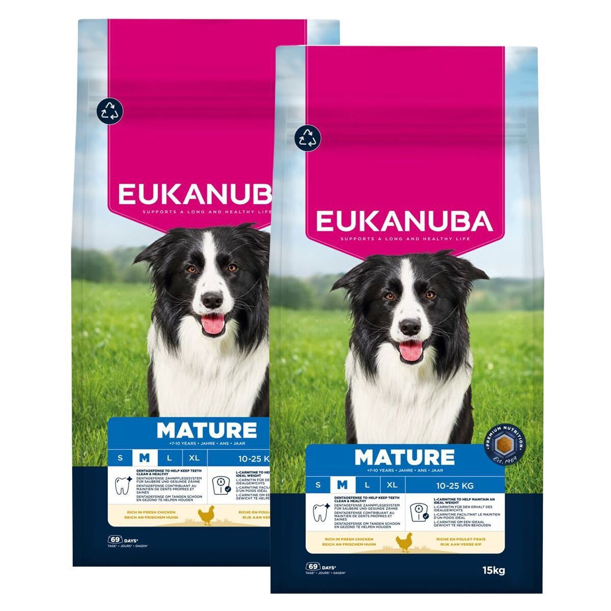 Eukanuba Dog Mature Medium 2 x 15kg