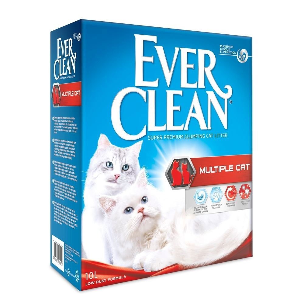 Kissanhiekka Ever Clean Multiple Cat