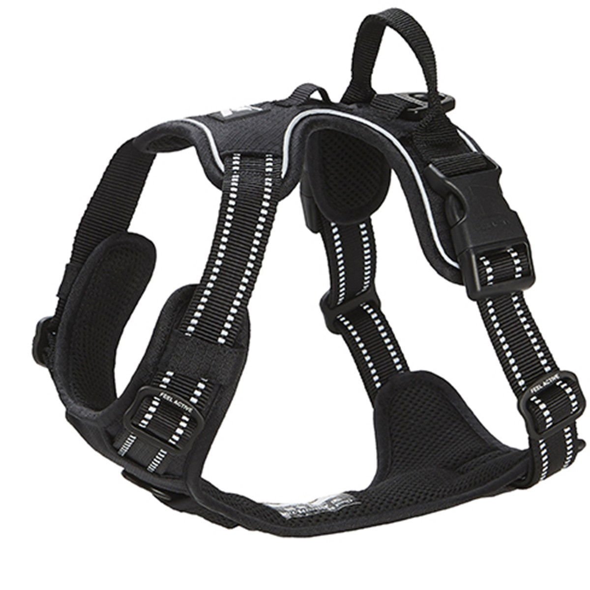 Koiran valjaat FA Training, musta