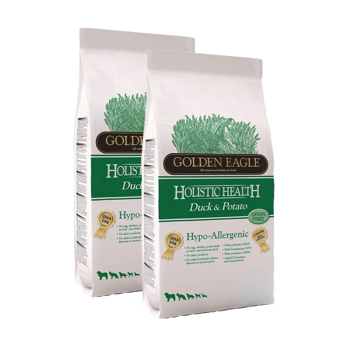 Golden Eagle Hypo Duck & Potato 2 x 10 kg