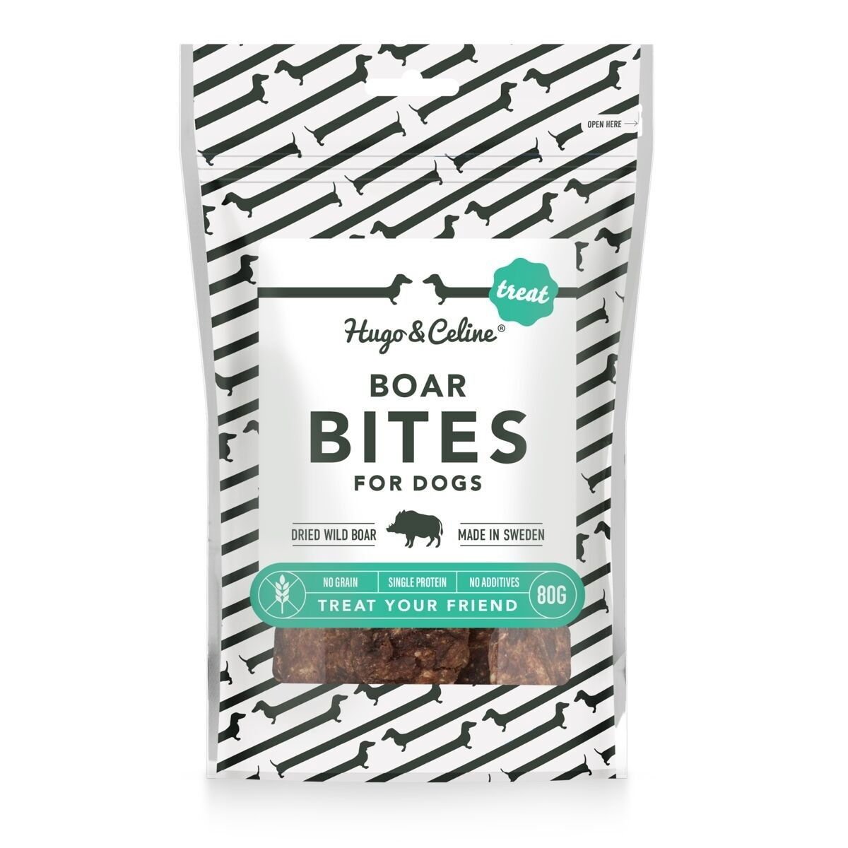 Hugo&Celine Boar Bites villisikaherkku 80g