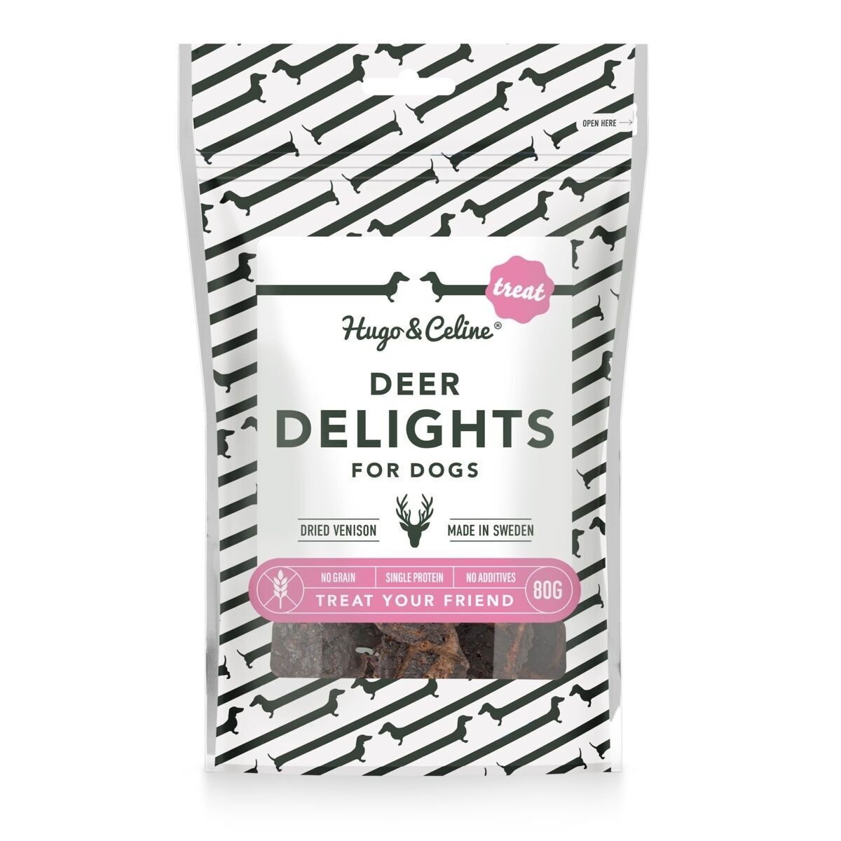 Hugo&Celine Deer Delights peuraherkku 80g
