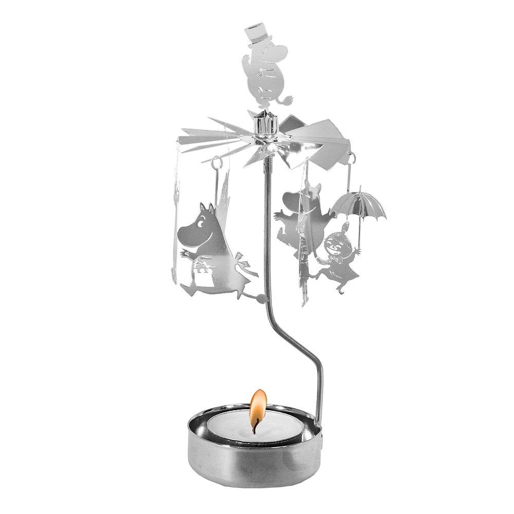 Pluto  Muumi Enkelikello 6,5 cm Hopea