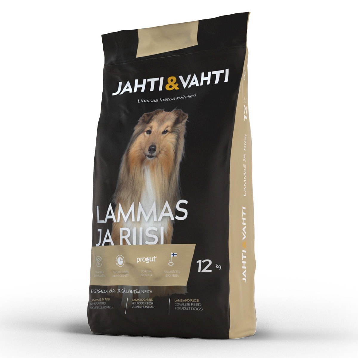 Jahti ja Vahti Lammas ja Riisi 12kg