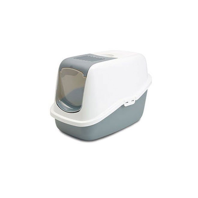 Katettu kissanvessa Nestor, harmaa