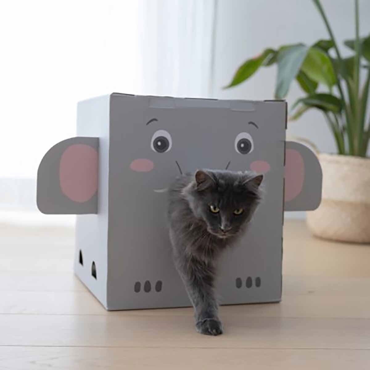 Kissan raapimapesä Kerbl elefantti