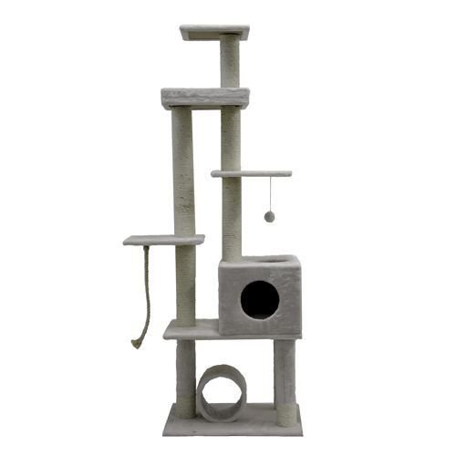 Kissan kiipeilypuu L&B Quadric,valkoinen