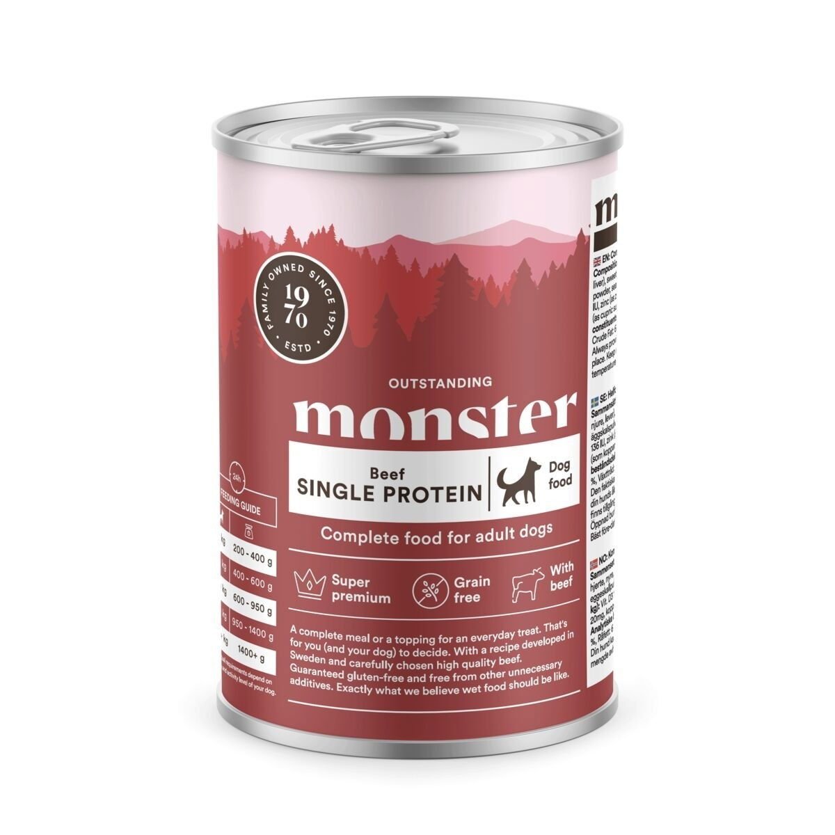 Monster Dog Adult Single Nauta 400g
