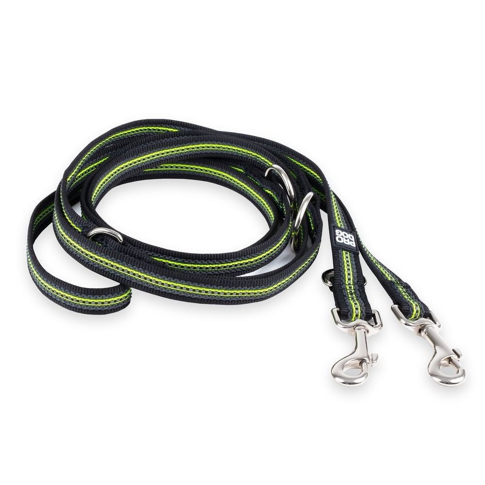 Pro Dog Grip monitoimitalutin heijastimella neon