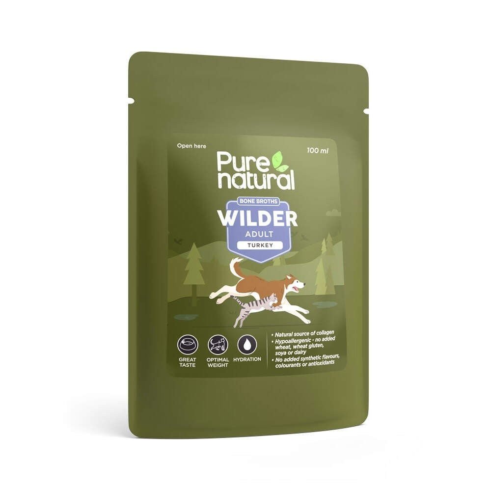 Luuliemi koiralle Purenatural Bone Broths Turkey 100 ml