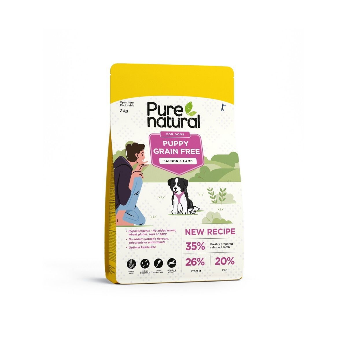 Purenatural Puppy Grain Free Salmon & Lamb