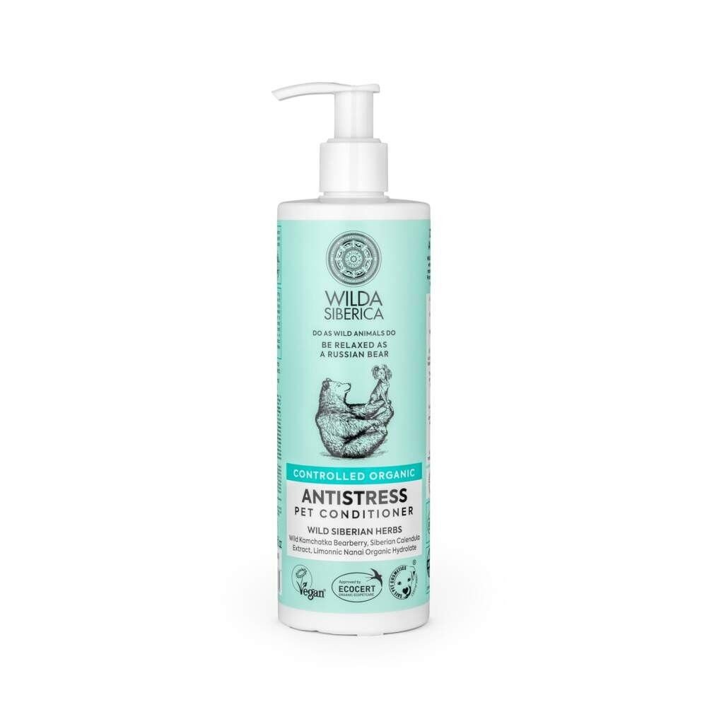Koiran hoitoaine kutinaan Wilda Siberica Antistress 400ml
