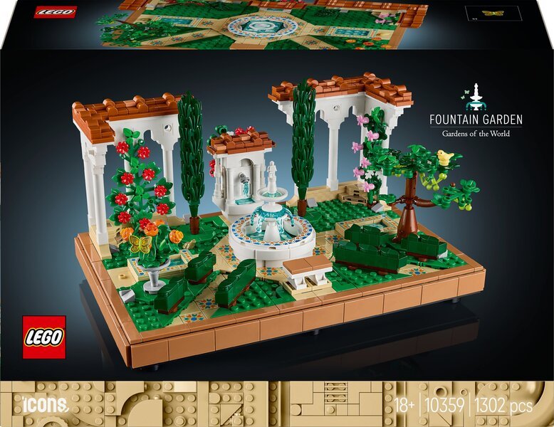 10359 LEGO® Icons Puutarha ja suihkulähde