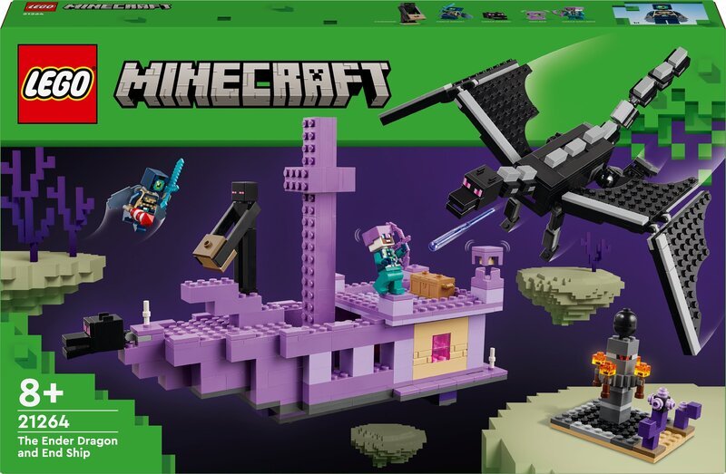 21264 LEGO® Minecraft Ender lohikäärme ja End laiva