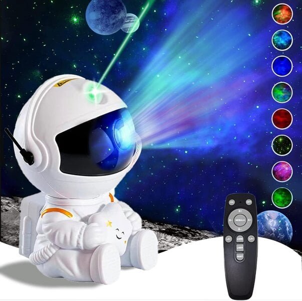 3D LED projektorilamppu– Astronautti