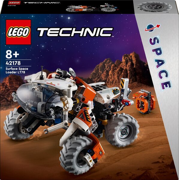 LEGO Technic 42178 LT78 pinta-avaruuskuormaaja, seikkailulelu, tutkimussetti