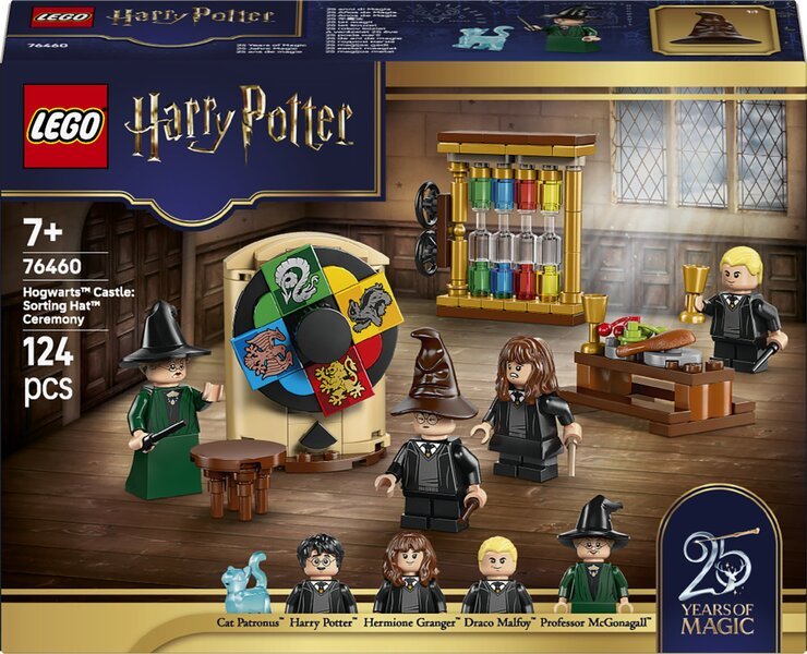 76460 LEGO® Harry Potter™ Tylypahkan linna: Lajitteluhatun seremonia